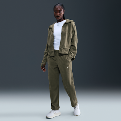 Nike One Women's Therma-FIT Mid-Rise Fleece Trousers. Nike ZA